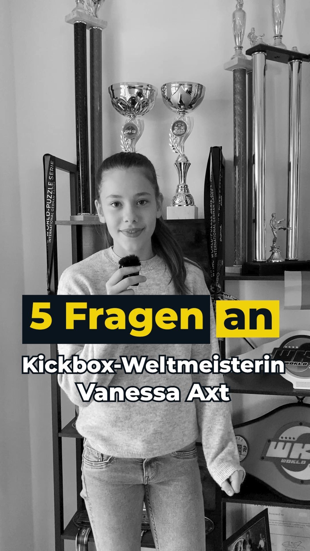 Video: 5 Fragen an Kickbox-Weltmeisterin Vanessa Axt