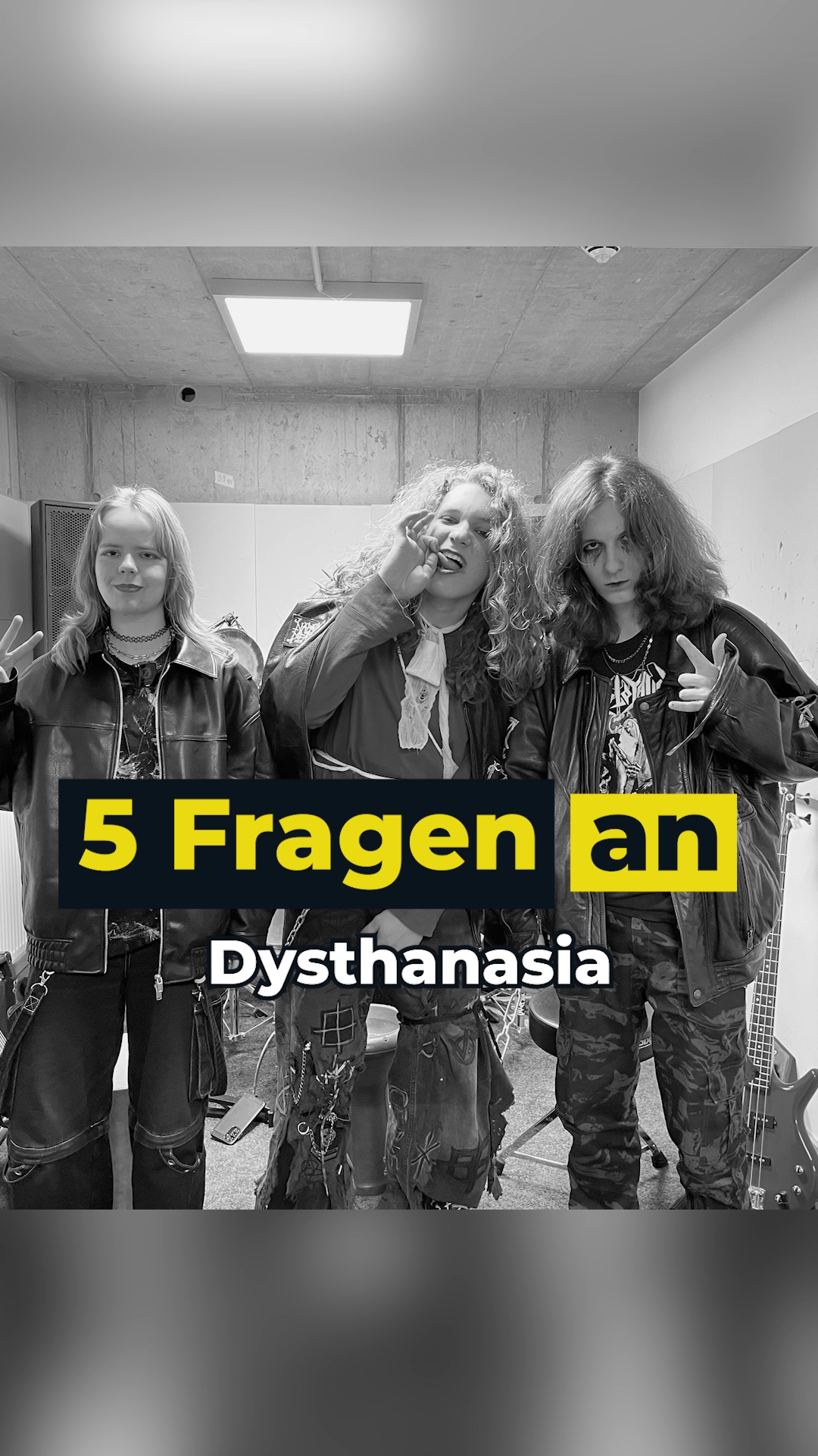 Video: 5 Fragen an: Dysthanasia