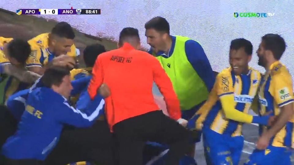 Ο ΑΠΟΕΛ νικητής στο επεισοδιακό ντέρμπι κορυφής κόντρα στην Ανόρθωση (VIDEO)