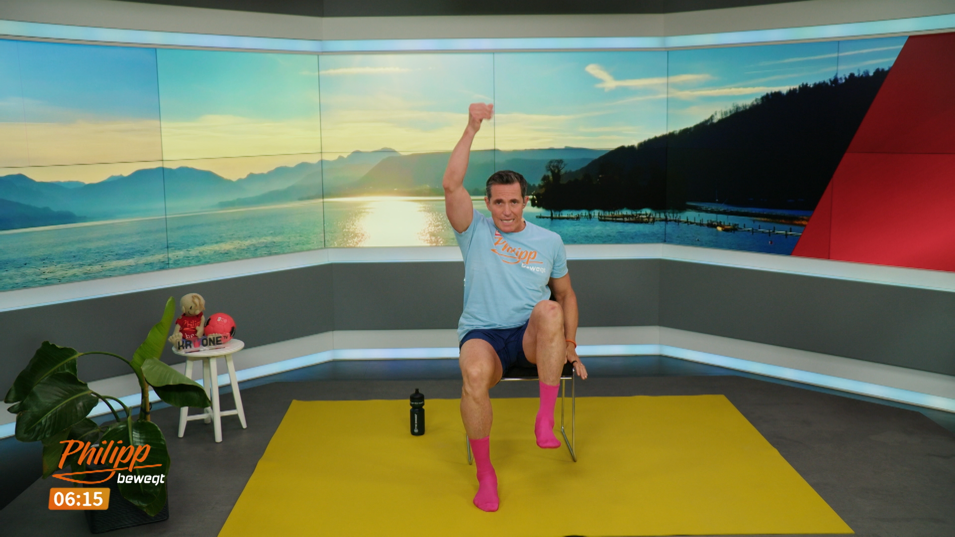 20 Minutes of Fitness on and around the Chair!