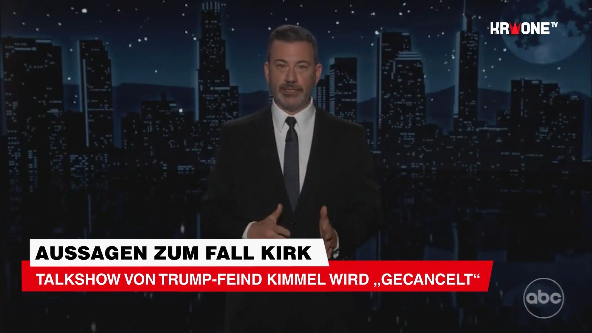 Talkshow von Trump-Feind Kimmel wird \
