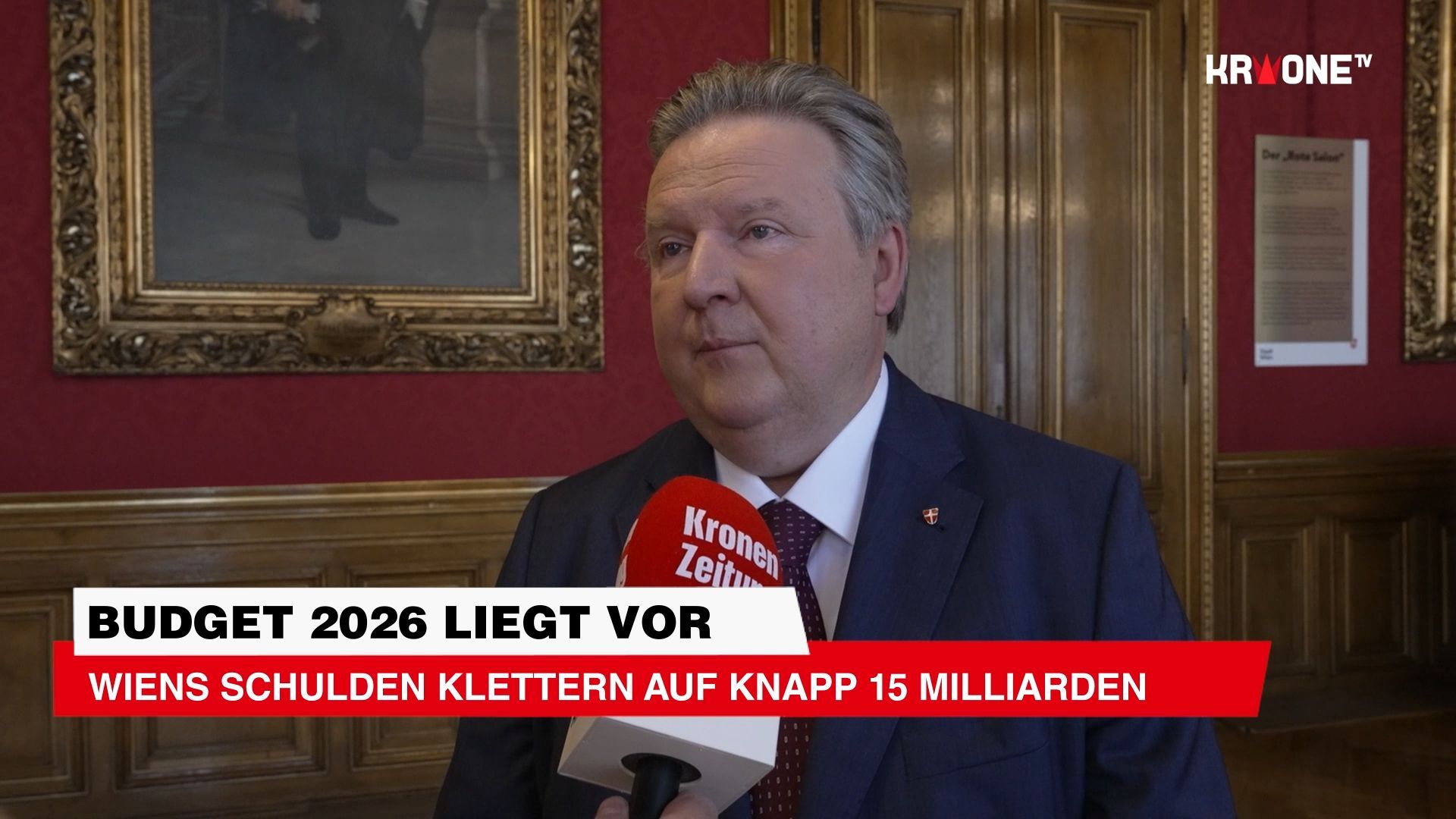 Video: Budget 2026 liegt vor Wiens Schulden klettern auf knapp 15 Milliarden