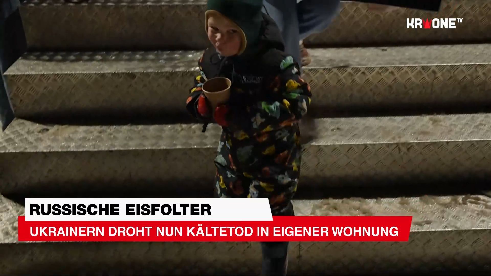 Video: Russische Eisfolter: Ukrainern droht nun Kältetod in eigener Wohnung