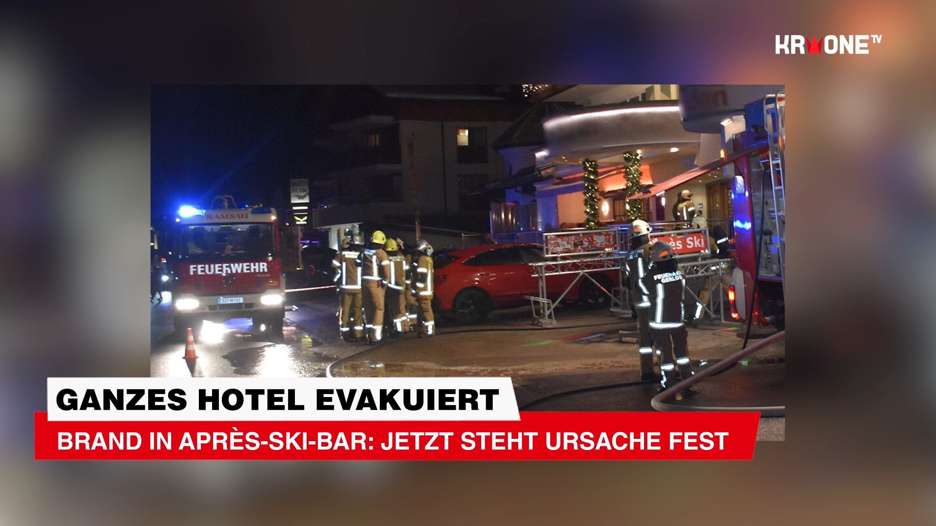 Video: Brand in Après-Ski-Bar: Jetzt steht Ursache fest