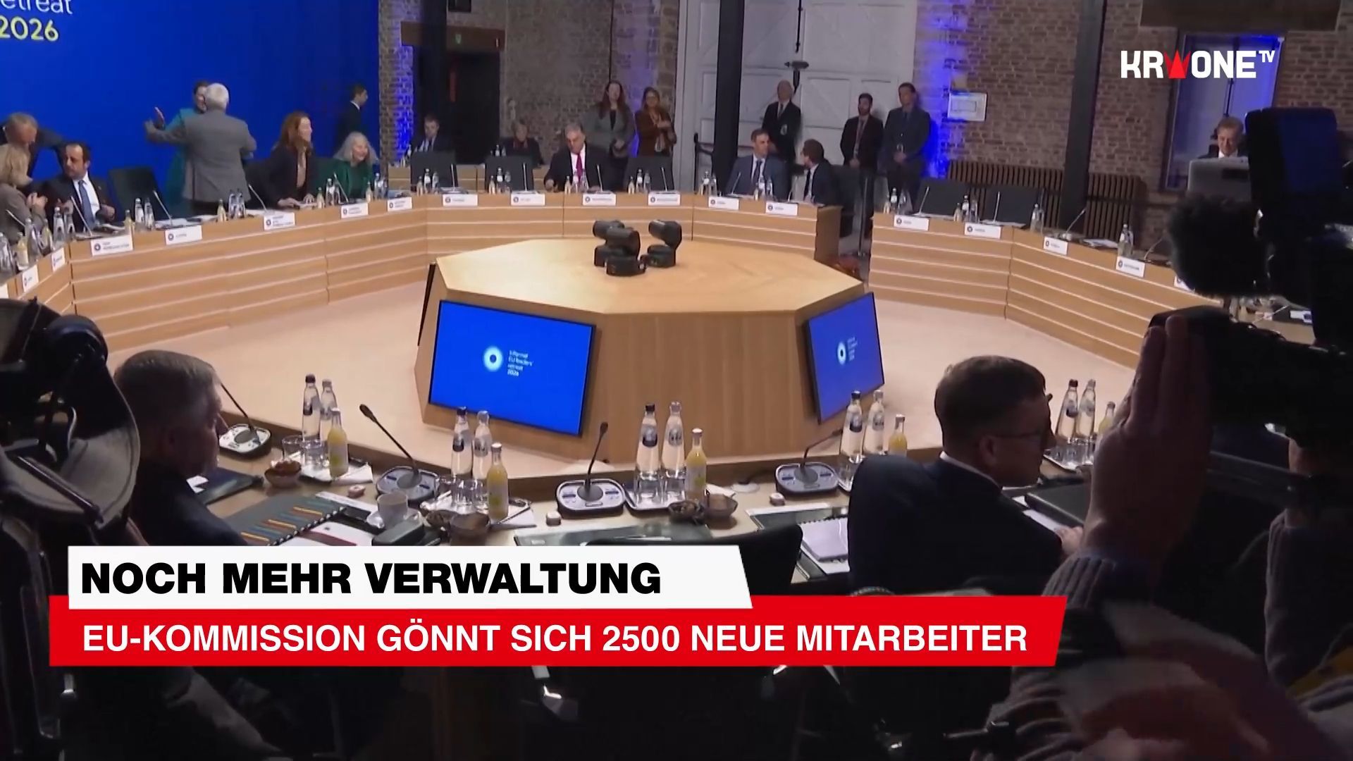 Video: EU-Kommission gönnt sich 2500 neue Mitarbeiter