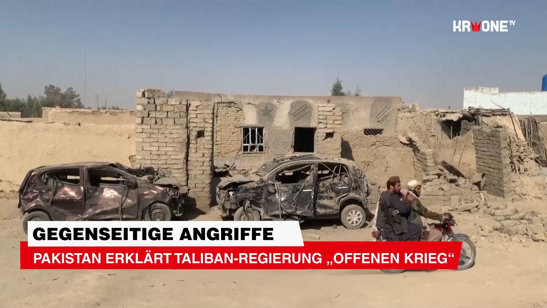 Video: Gegenseitige Angriffe Pakistan erklärt Taliban-Regierung „offenen Krieg“