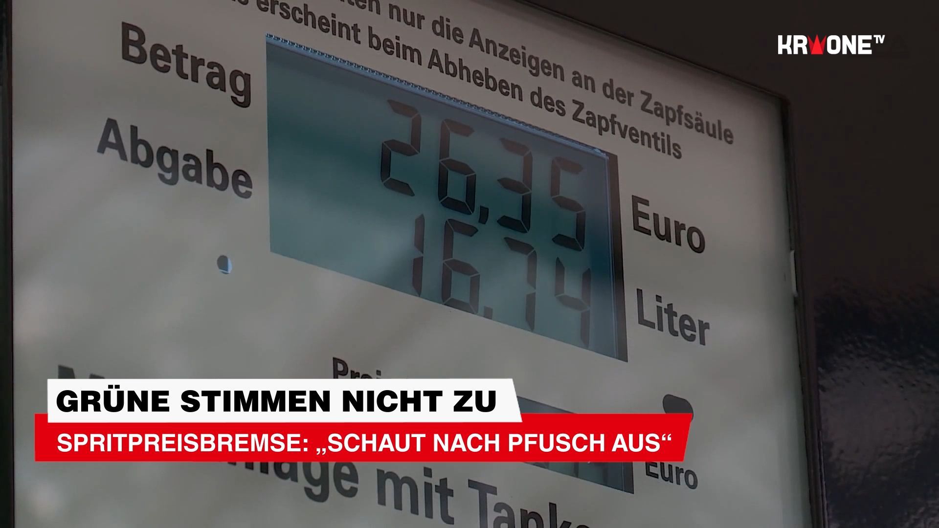 Video: Kritik an Spritpreisbremse: „Schaut nach Pfusch aus“