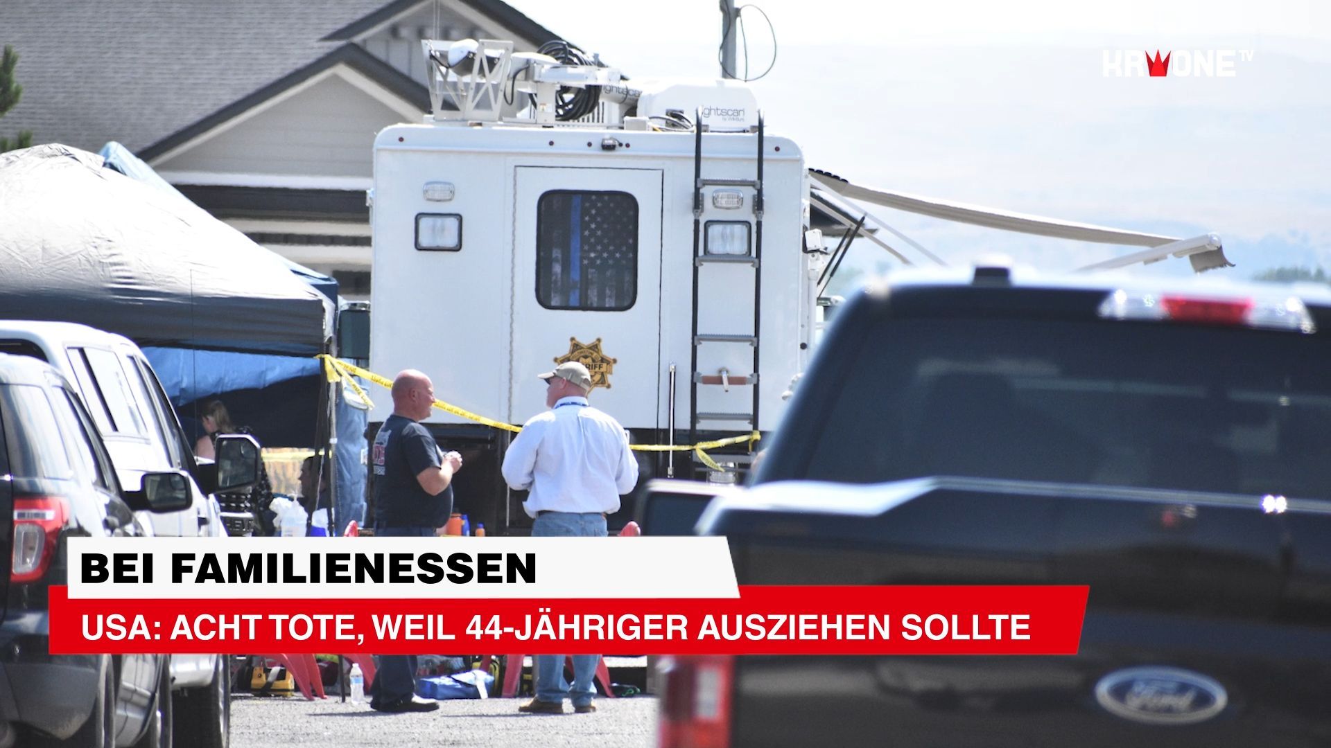Video: USA: Acht Tote, weil 44-Jähriger ausziehen sollte