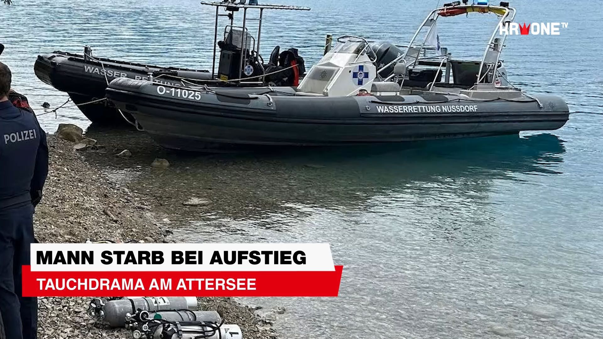 Video: Tauchdrama am Attersee: Mann starb bei Aufstieg