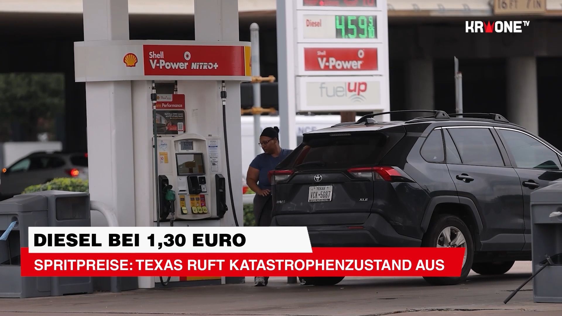 Video: Spritpreise: Texas ruft Katastrophenzustand aus