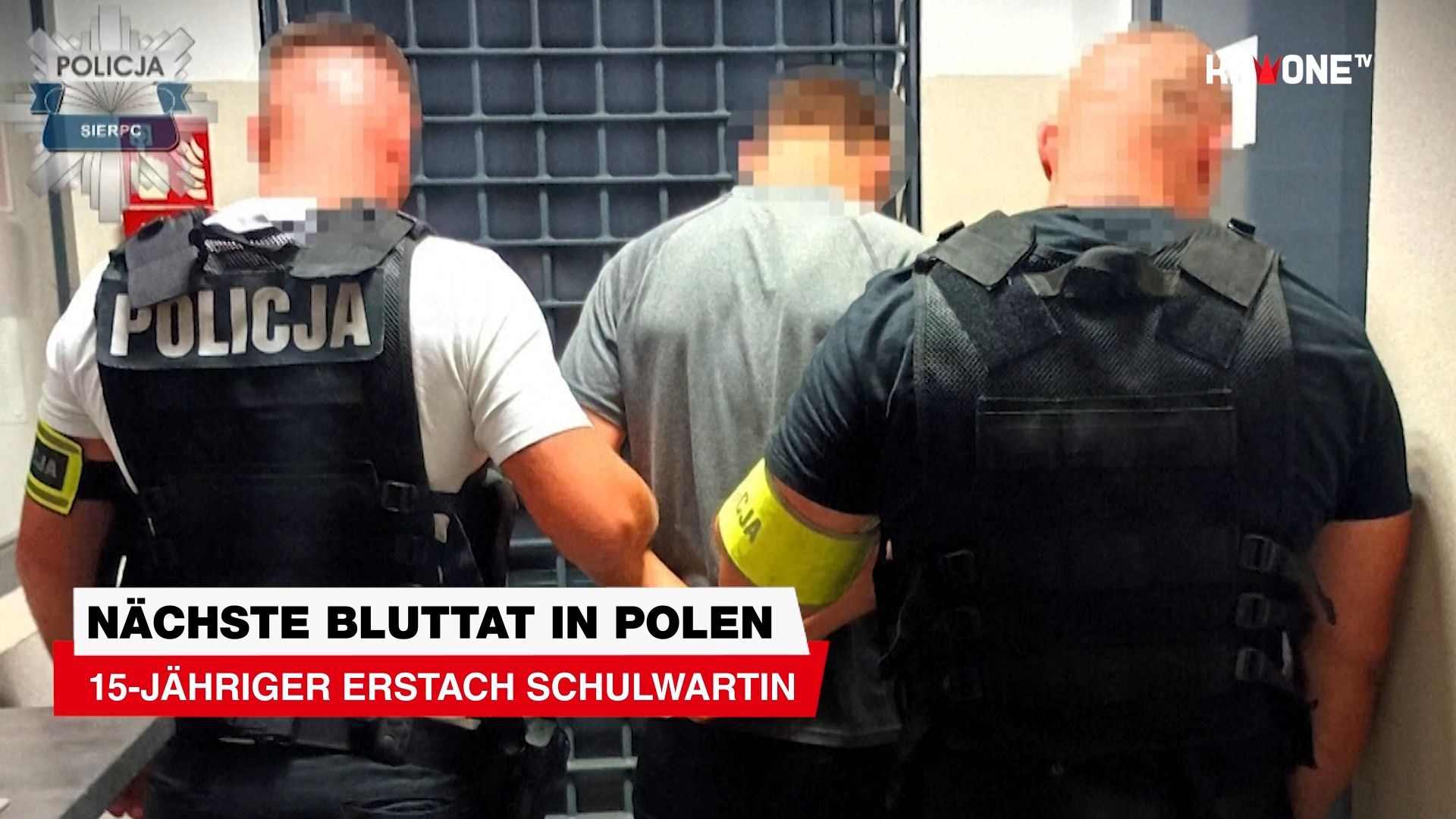 Video: Polen: 15-Jähriger erstach Schulwartin