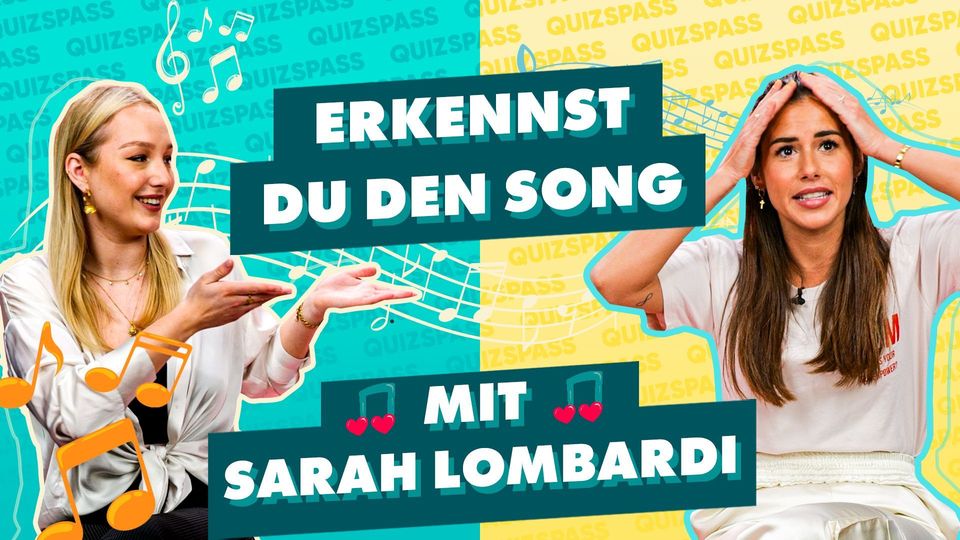 Erkenne den Song mit Sarah Lombardi! - Das Quiz!