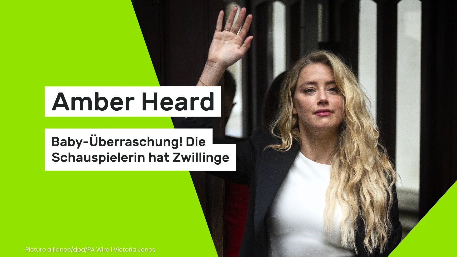 Amber Heard: Baby-verrassing! De actrice heeft tweelingen gekregen