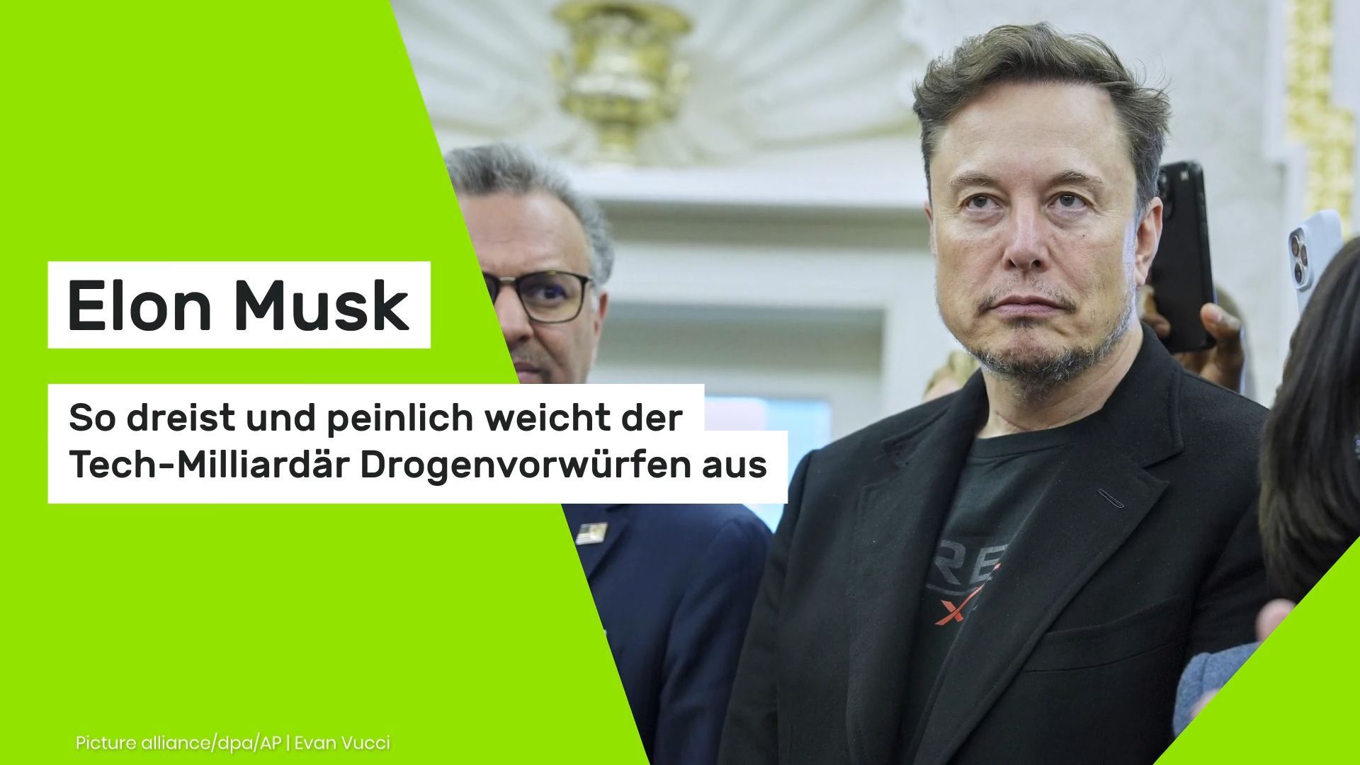 Video: Elon Musk : So dreist und peinlich weicht der Tech-Milliardär Drogenvorwürfen aus