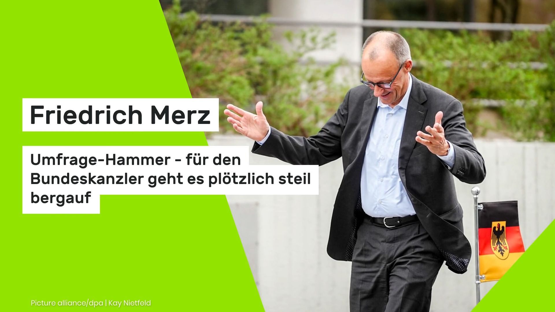 Video: Friedrich Merz: Umfrage-Hammer - für den Bundeskanzler geht es plötzlich steil bergauf