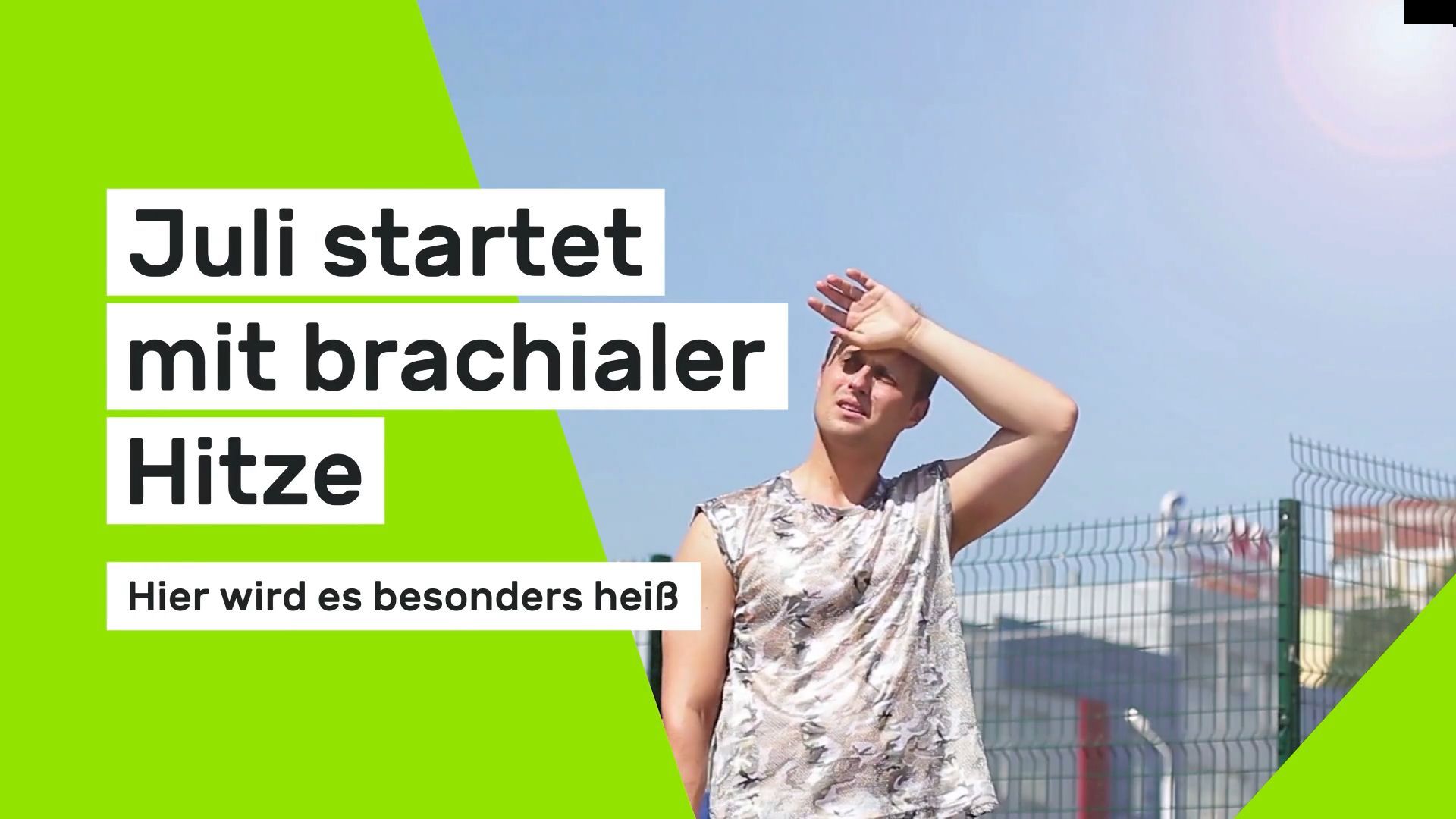 Video: Juli startet mit brachialer Hitze: Warnung vor 40-Grad-Hammer - Hier wird es besonders heiß