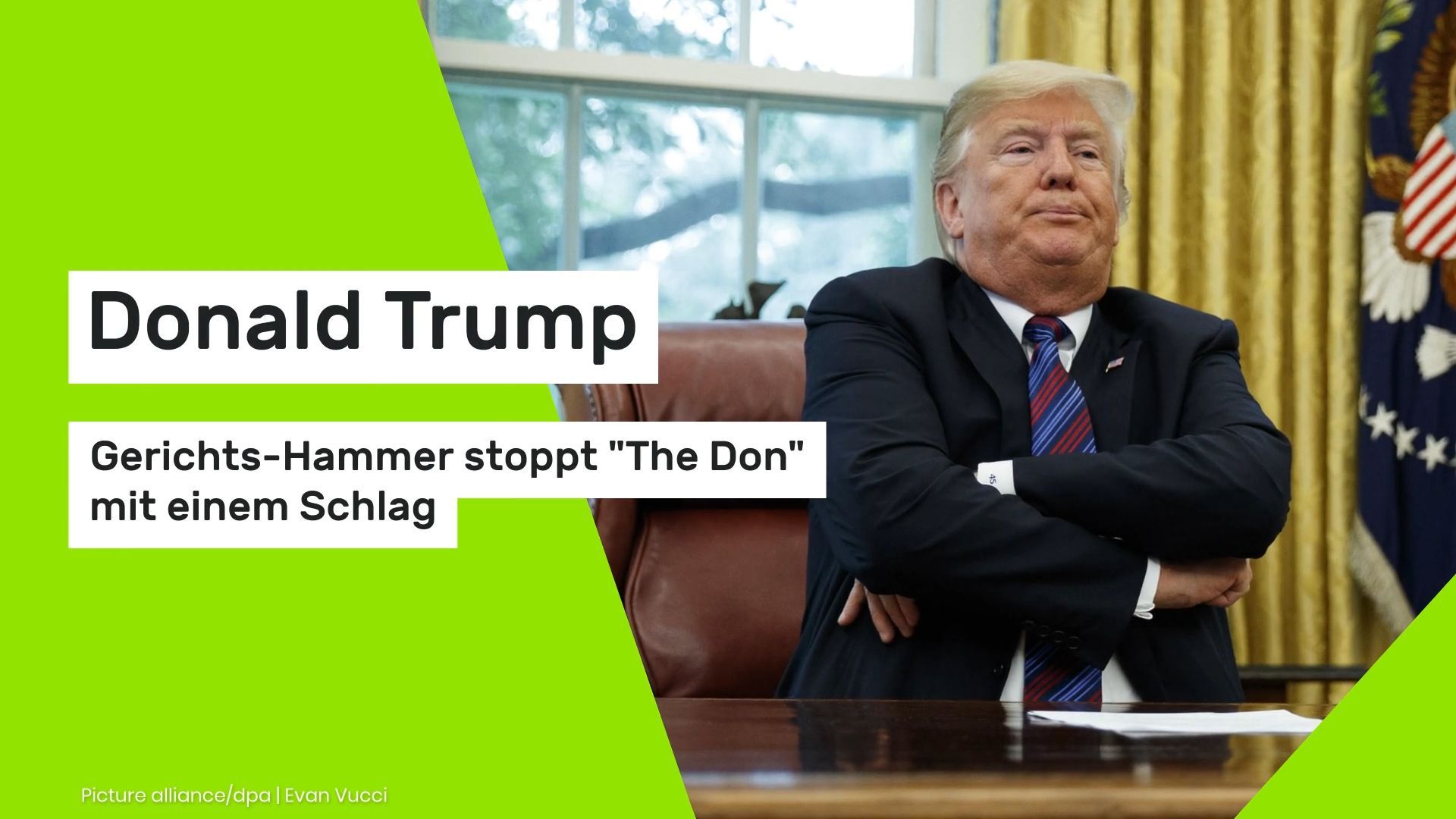 Video: Donald Trump: Gerichts-Hammer stoppt "The Don" mit einem Schlag