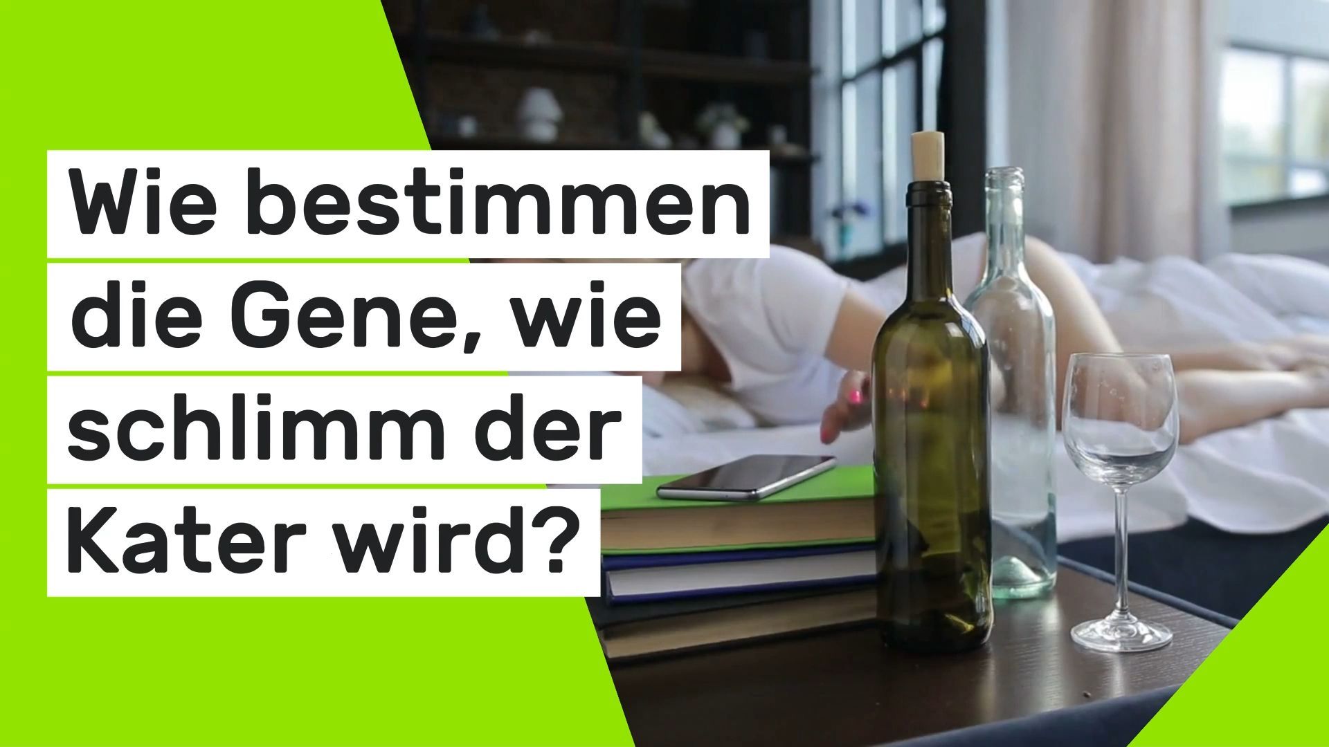 Video: Wie bestimmen die Gene, wie schlimm der Kater wird?