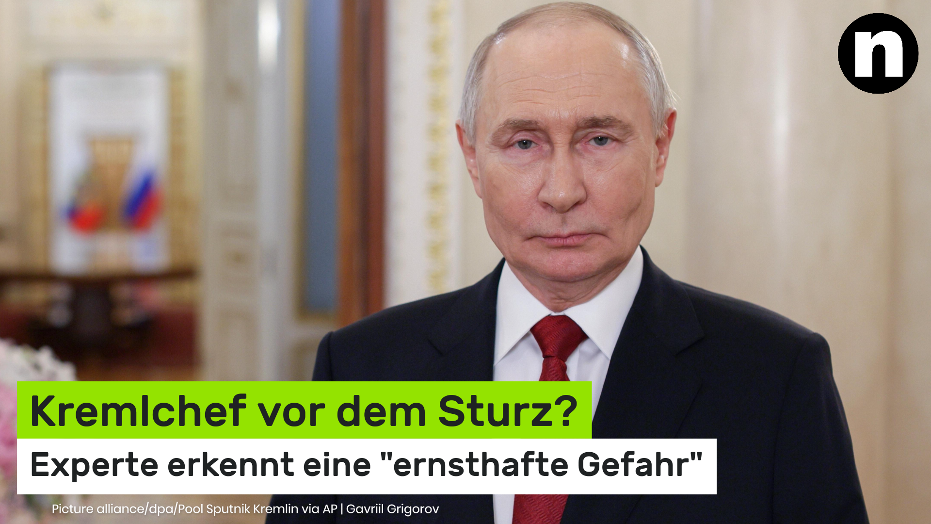Video: Wladimir Putin: Kremlchef vor dem Sturz? Experte erkennt eine "ernsthafte Gefahr"