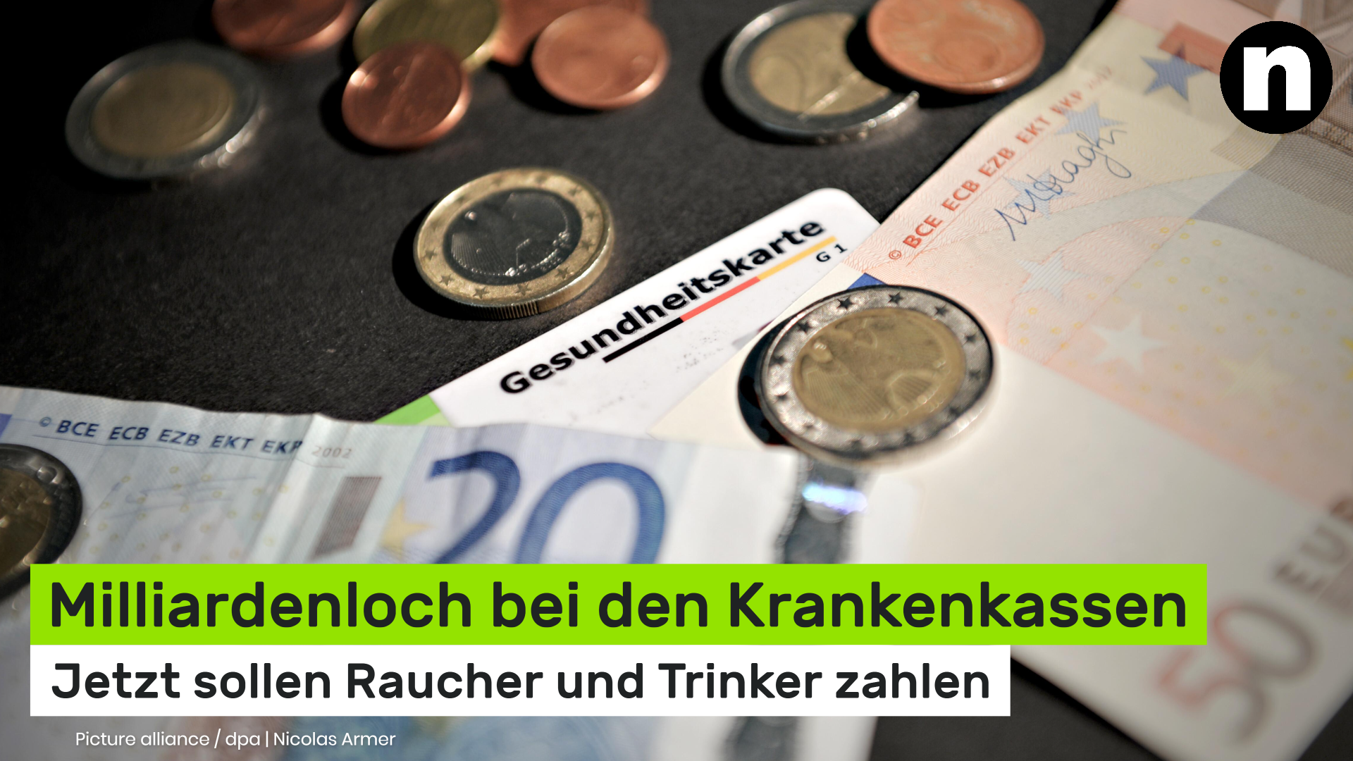 Video: Milliardenloch: Raucher & Trinker sollen zahlen