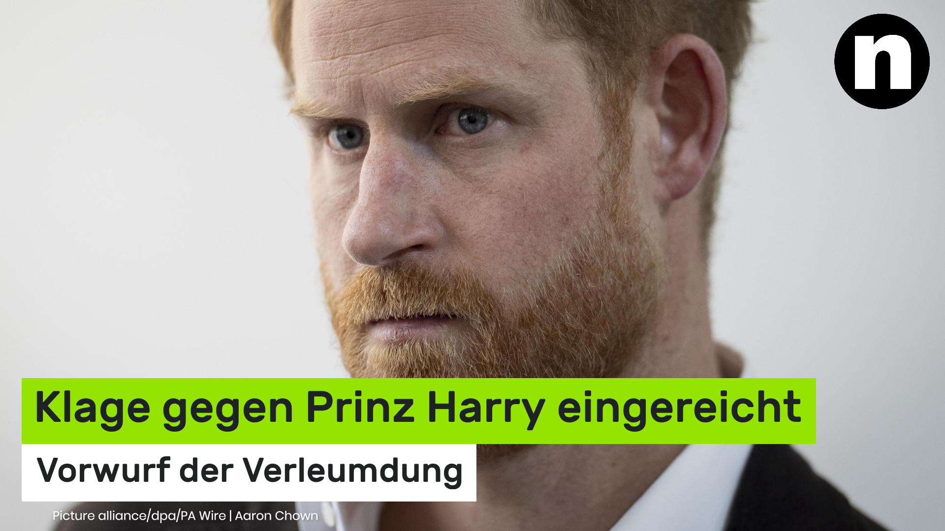 Video: Prinz Harry: Vorwurf der Verleumdung - Klage gegen Herzog von Sussex eingereicht