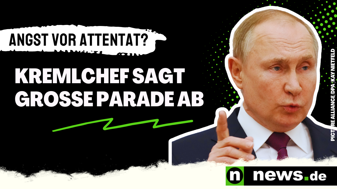 Video: Wladimir Putin: Angst vor Attentat? Kremlchef sagt große Parade ab
