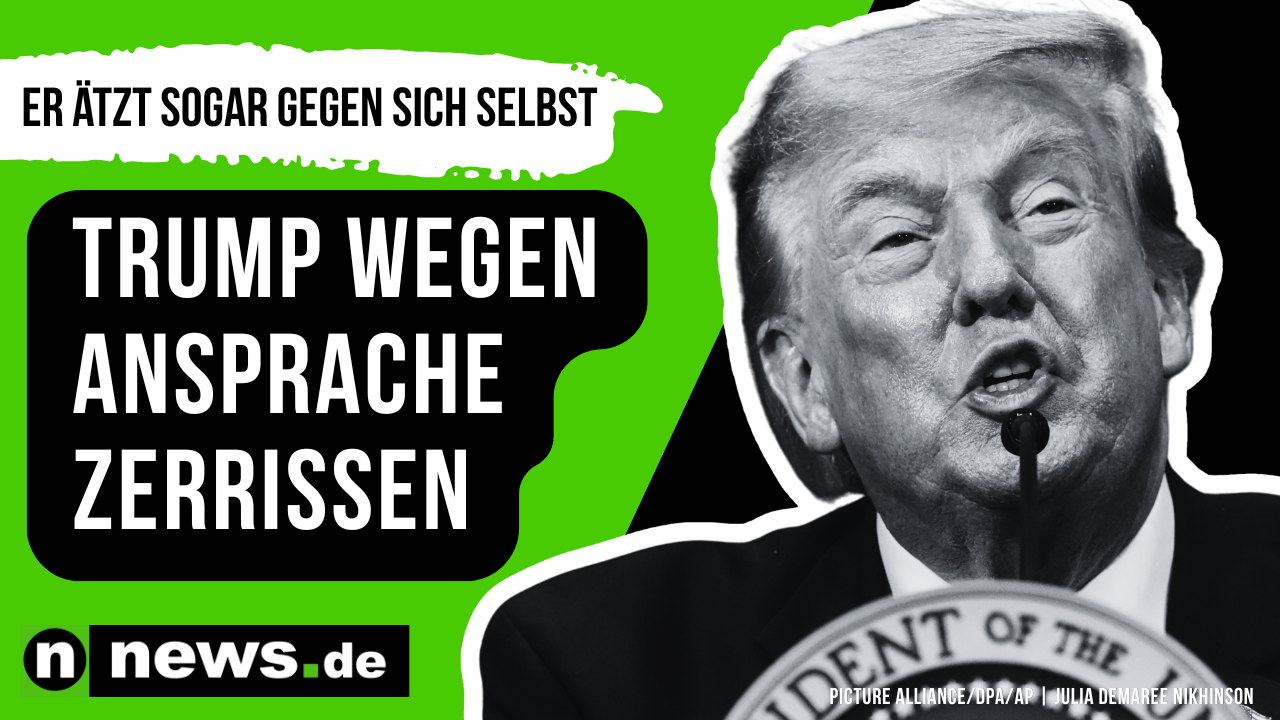 Video: Präsident wegen Ansprache zerrissen - er ätzt sogar gegen sich selbst