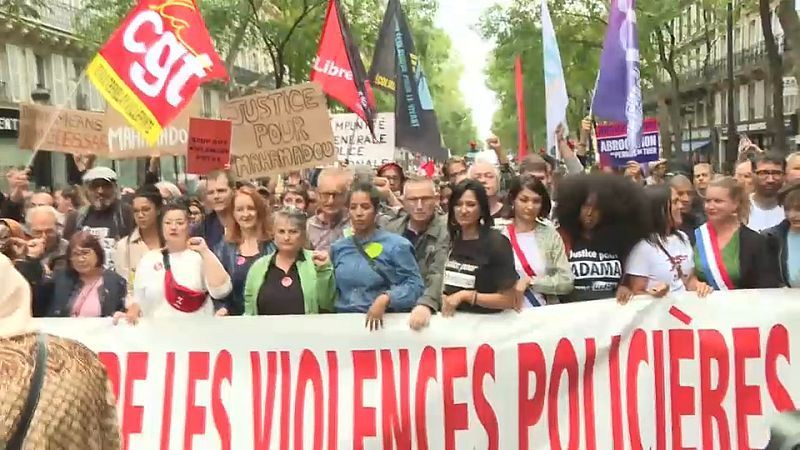 Tausende demonstrieren in Frankreich gegen Polizeigewalt und Rassismus