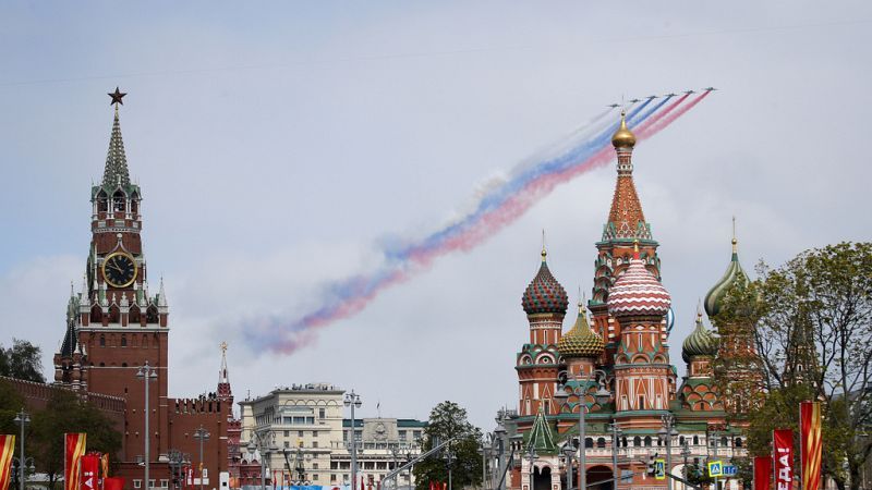 Tag des Sieges in Russland: Putin prangert den 
