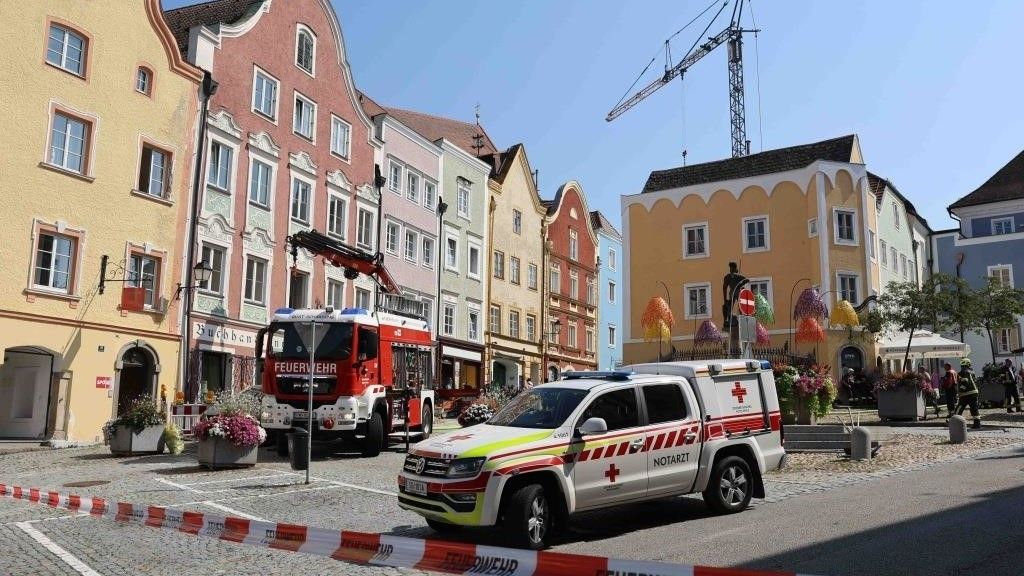 Nach Gewölbeeinsturz in Schärding: Zwei Bauarbeiter verschüttetet