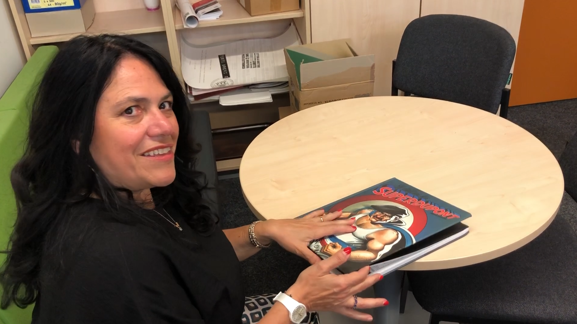 At the University of Augsburg, the language of comics is being researched