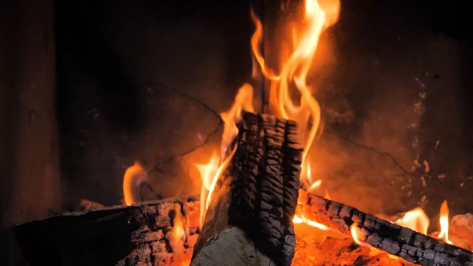 5 Minutes Fireplace for Relaxation