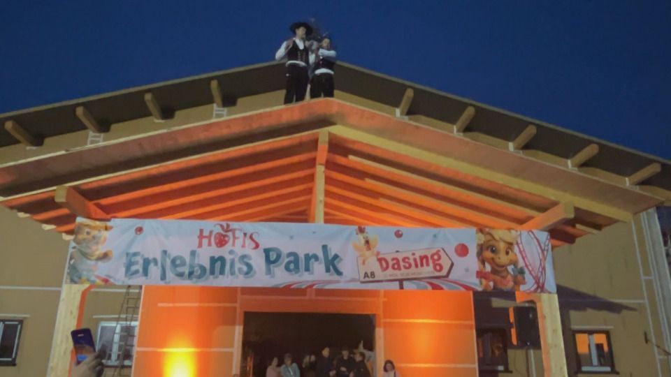 Construction for 'Hofis Adventure Park' in Dasing