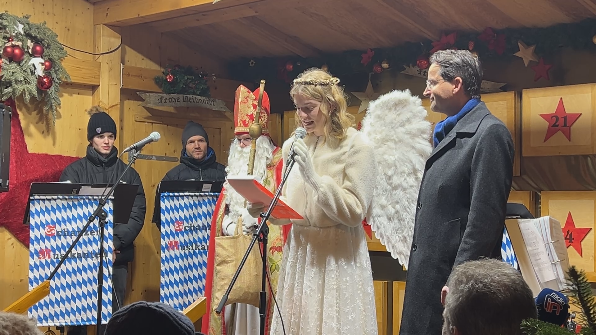 Video: Eröffnung des Ingolstädter Christkindlmarkts am Theaterplatz
