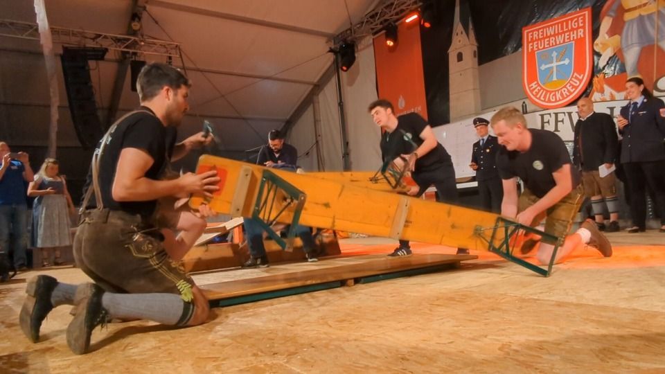 Video: Eröffnung der Festtage des 150jährigen Gründungsfestes der FFW Heiligkreuz