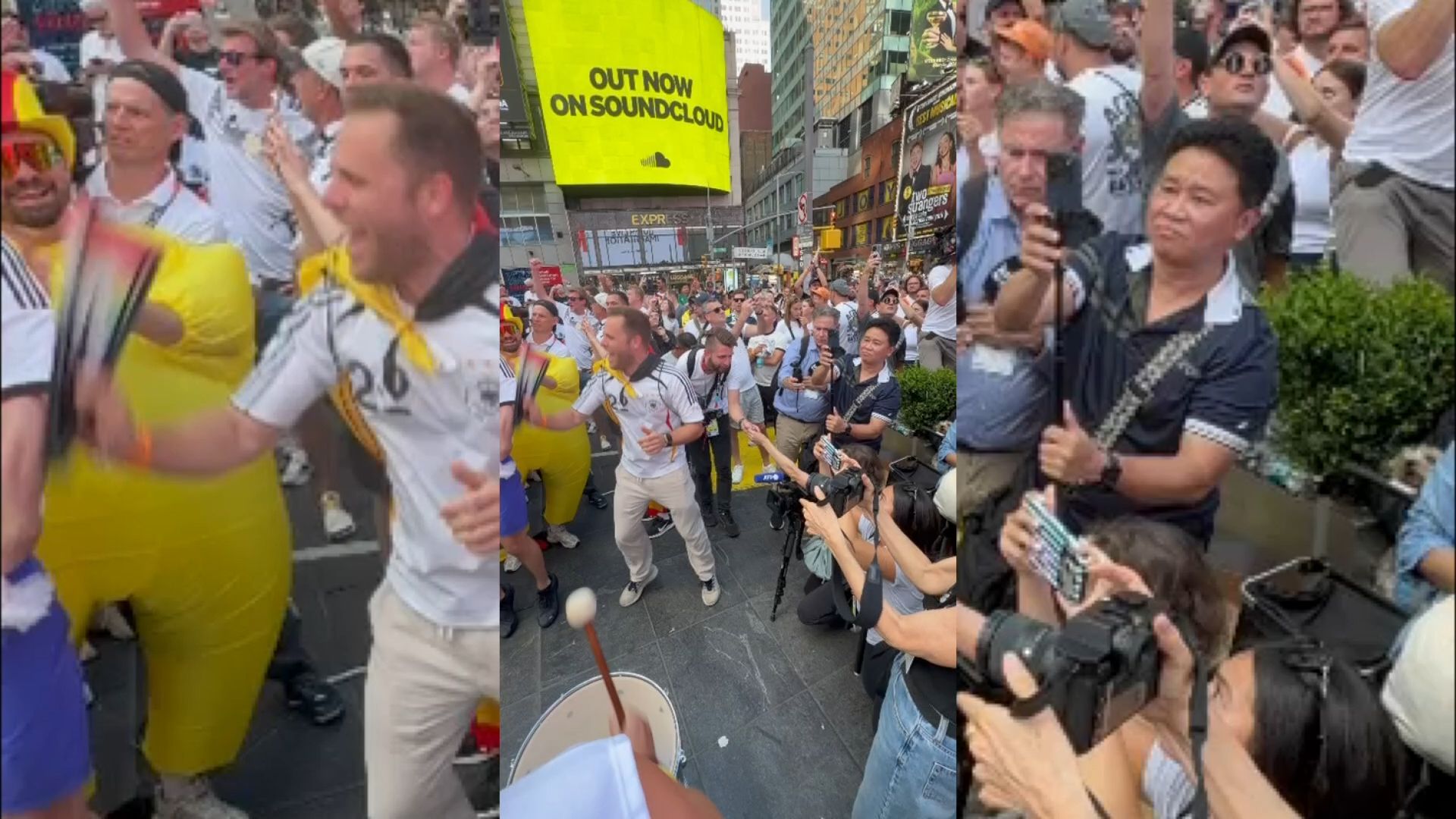 Video: WM-Tour der Hessenbayern in New York