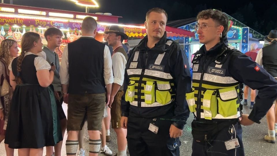 Video: Mit dem Sicherheitsdienst auf dem Barthelmarkt