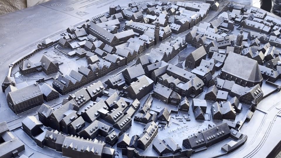 Video: Stadtmodell in Schrobenhausen enthüllt