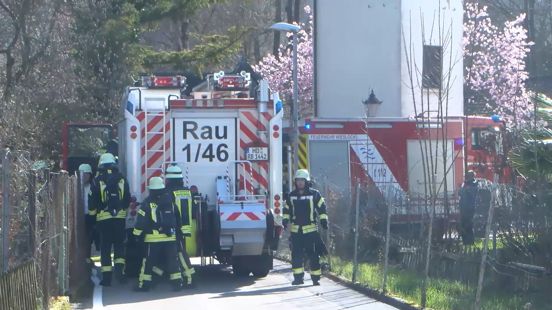 Video: Hoher Sachschaden bei Brand in Rauenberger Tierpark