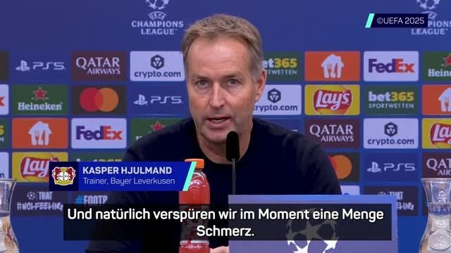 Hjulmand: "Verspüren eine Menge Schmerz"