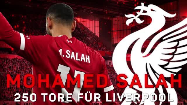 Super Salah erzielt sein 250. Tor für Liverpool