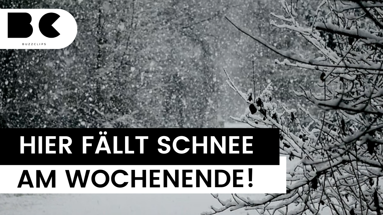 Schneefall: Hier schneit es am Wochenende