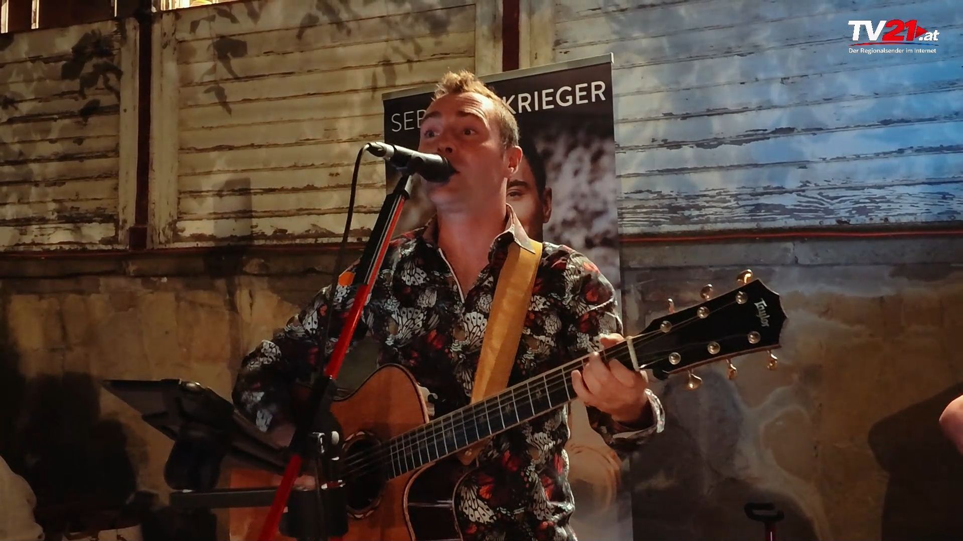 Video: Kritzendorf - Saisonfinale beim Heurigen Vitovec Austropop mit Sebastian Krieger