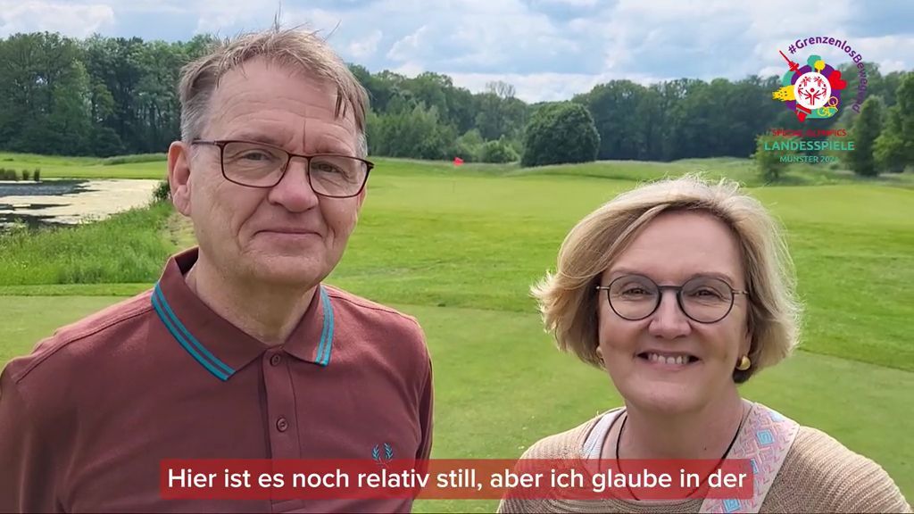 Special Olympics gastieren beim Golfclub Münster-Tinnen