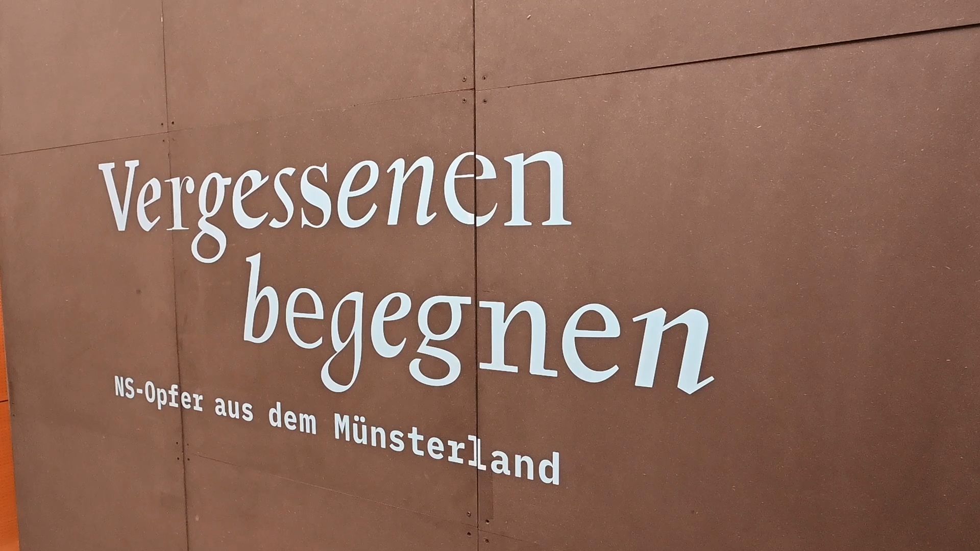 Video: Mathilde Anneke Gesamtschule - Mit der Ausstellung „Vergessenen begegnen – NS-Opfer aus dem Münsterland“