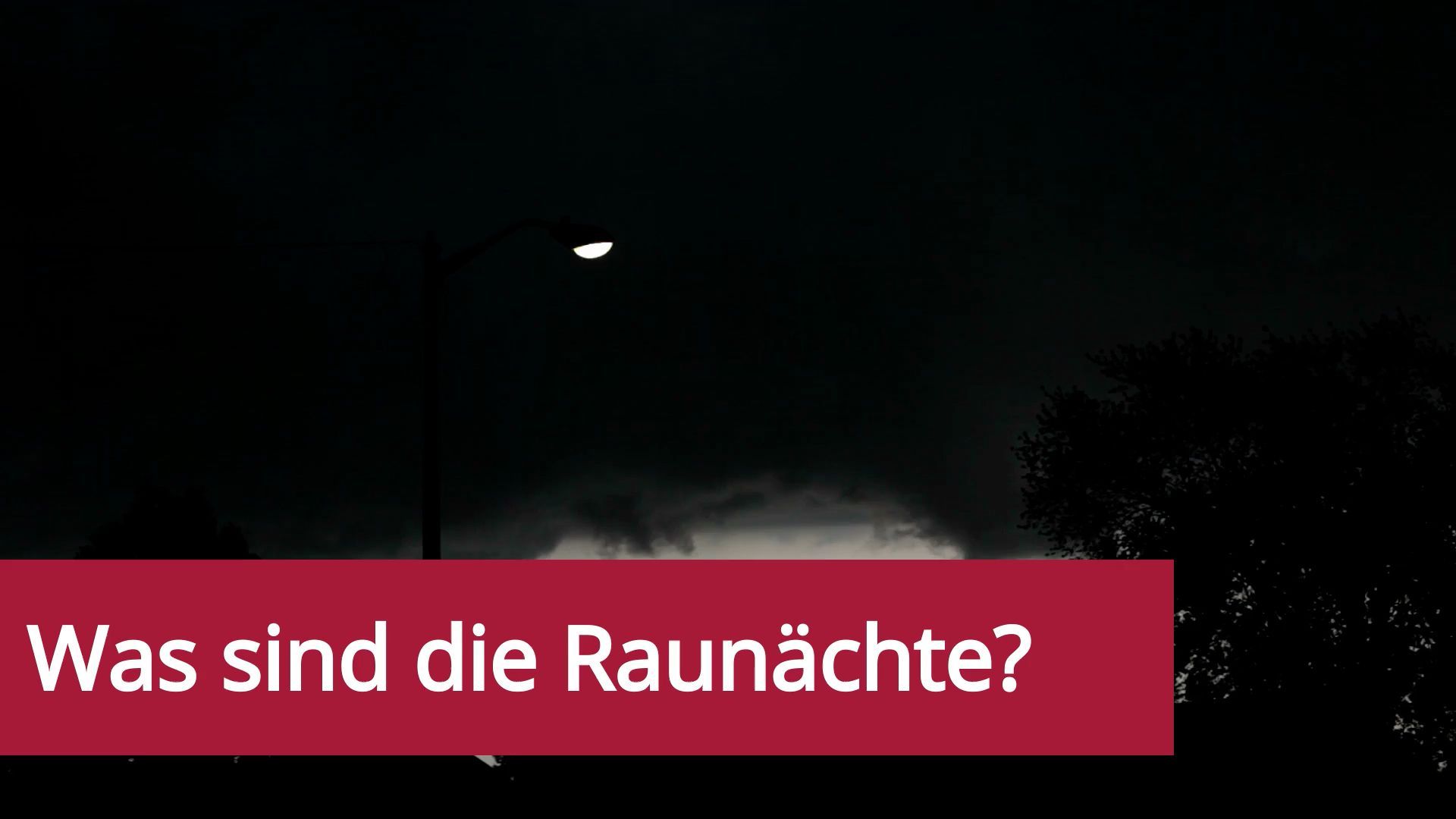 Was sind die Raunächte?