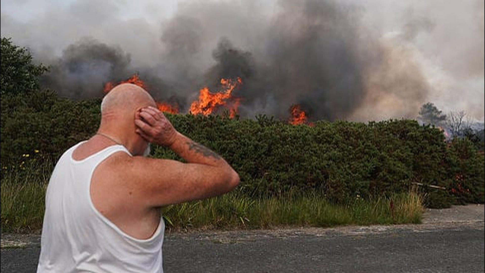 Quali sono le conseguenze per la salute di vivere un incendio?