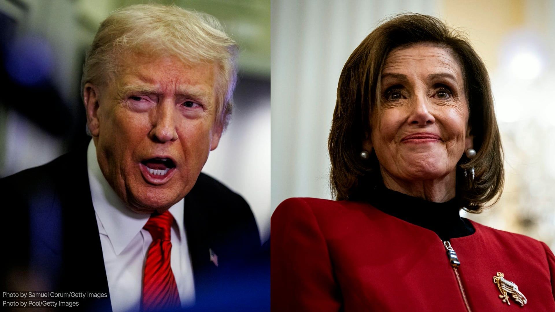 Video: Trump nennt Pelosi nach ihrer Rücktrittsankündigung eine „böse Frau“