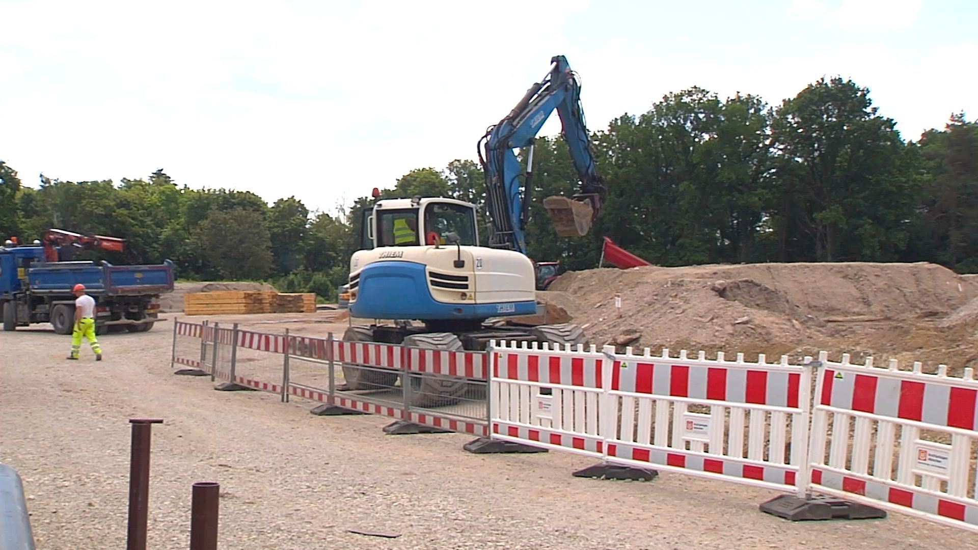 IG Bau im Streik: Zahlreiche Baustellen im Stillstand