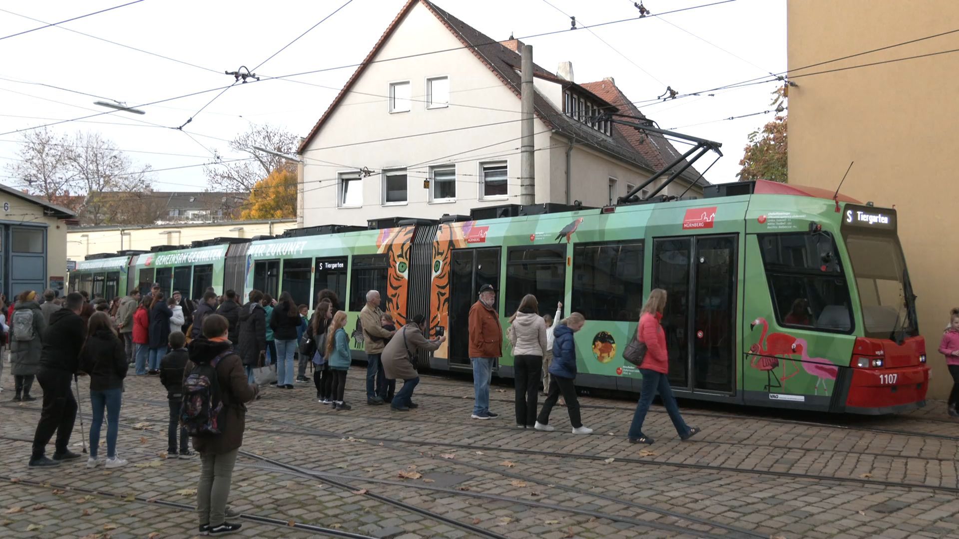 New Tiergarten Tram: Designed by Children for Wildlife Conservation